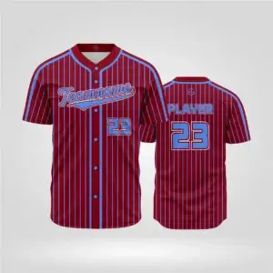 baseball jersey with side panels for teams, clubs.